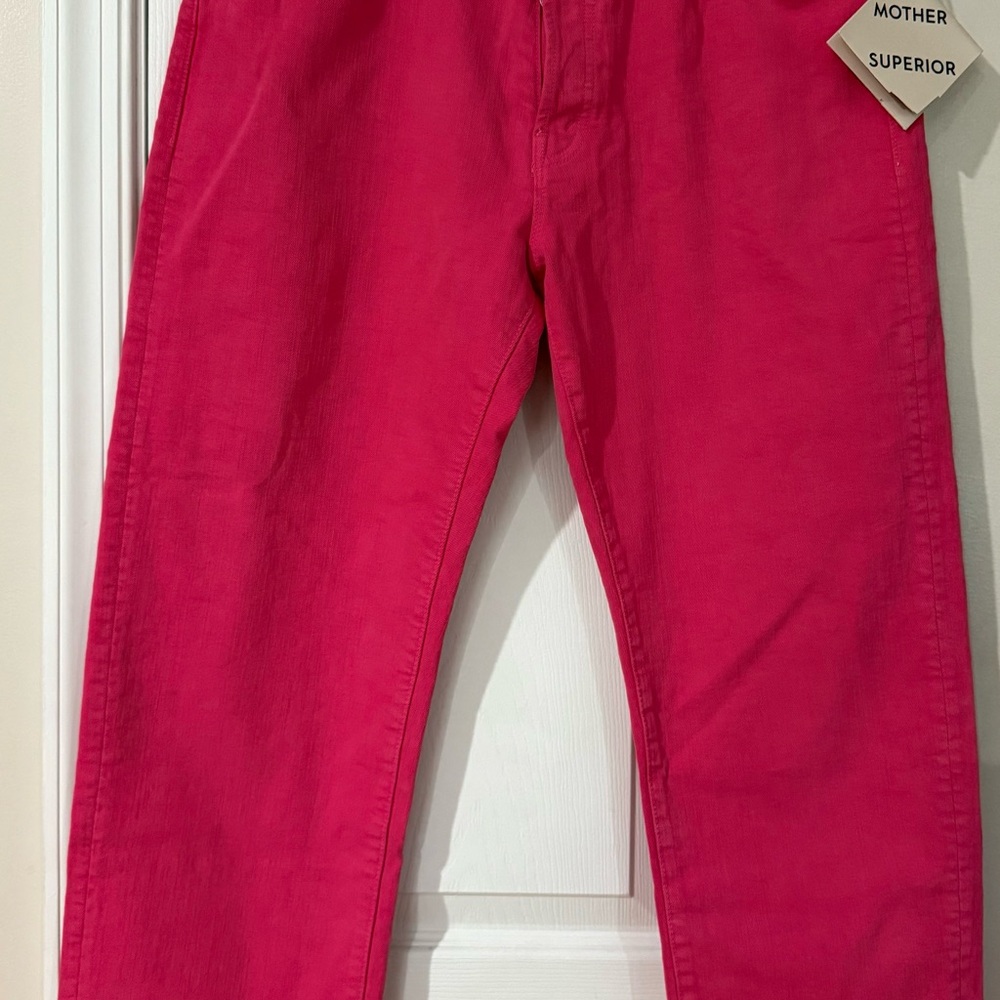 MOTHER Pink Jeans